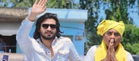 Actor Nikhil Campaigning in Favor of TDP